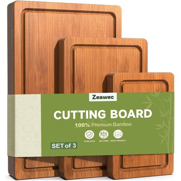 Bamboo Cutting Board Set